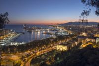 Port of Málaga, Spain